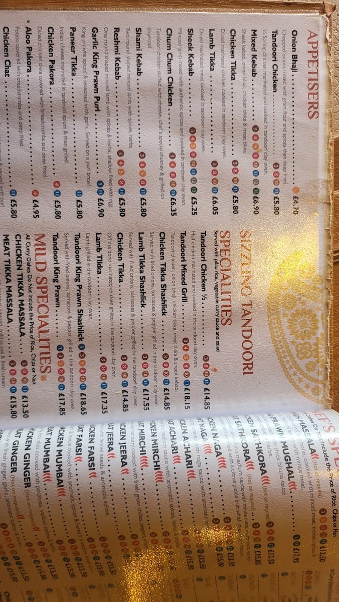 Menu Little Indian Chef-10