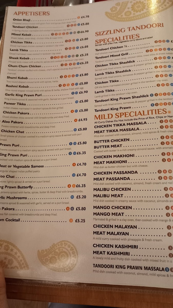 Menu Little Indian Chef-5