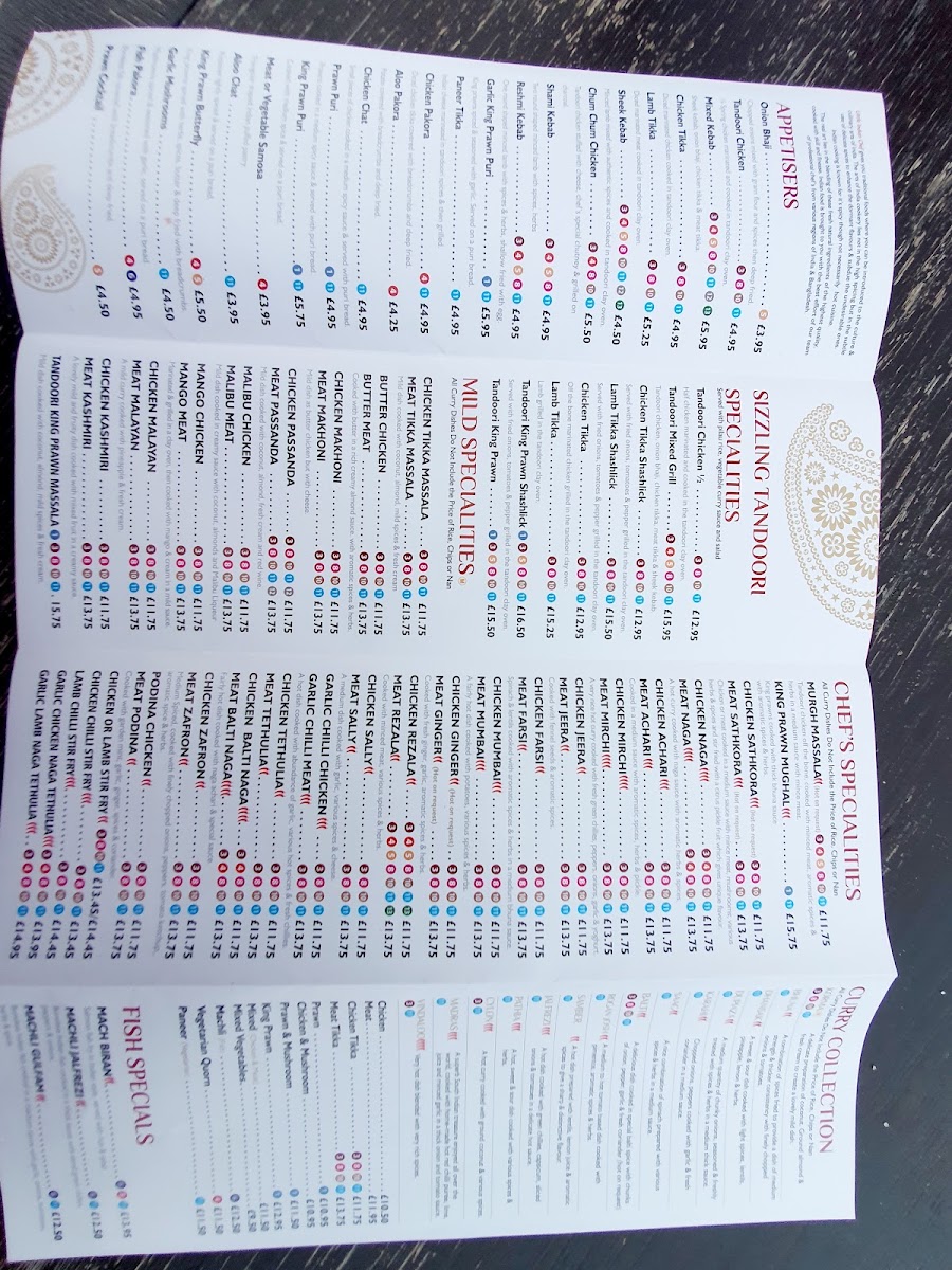 Menu Little Indian Chef-7